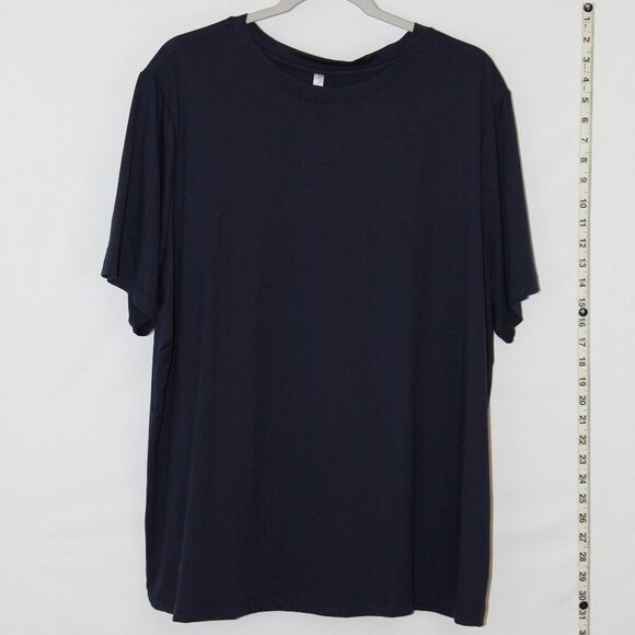 Fabletics Tops - Fabletics Moisture-Wicking Dry-Flex Tee‎  Deep Navy Size 2X - barely worn